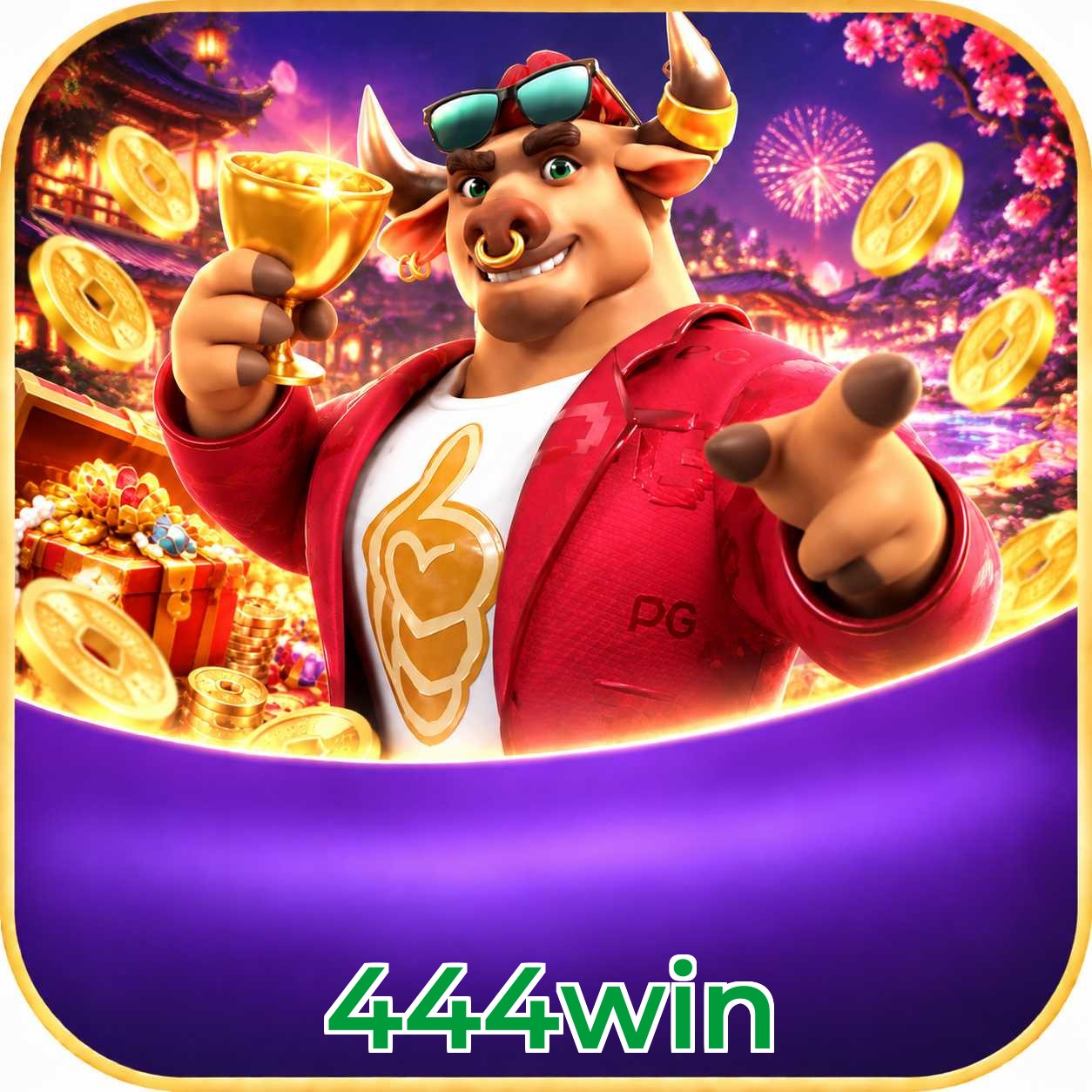 Pacote de boas-vindas ao criar conta na 444win